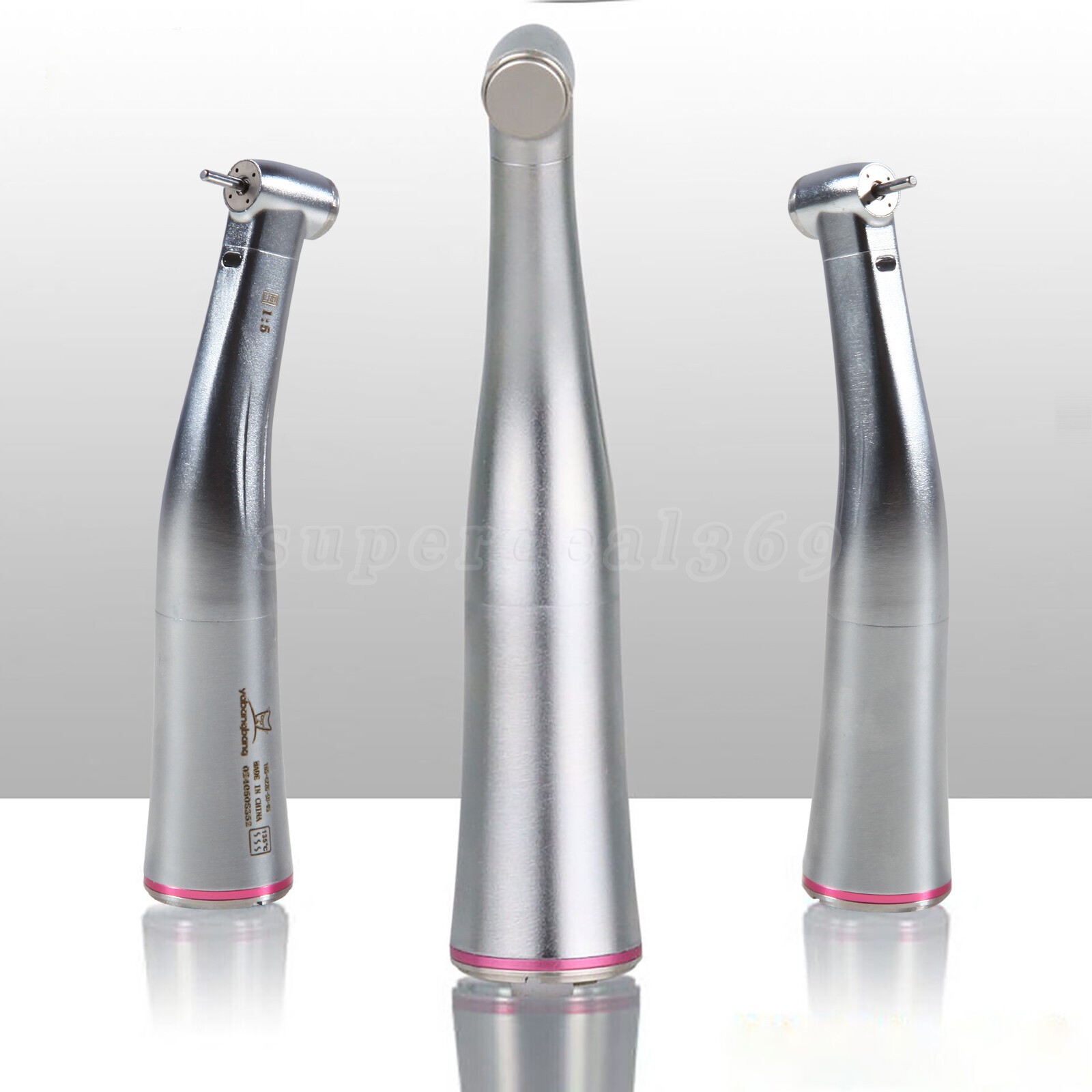 Dental 1:5 LED Fiber Optic Contra Angle Handpiece Fit NSK Ti-MAX X95L