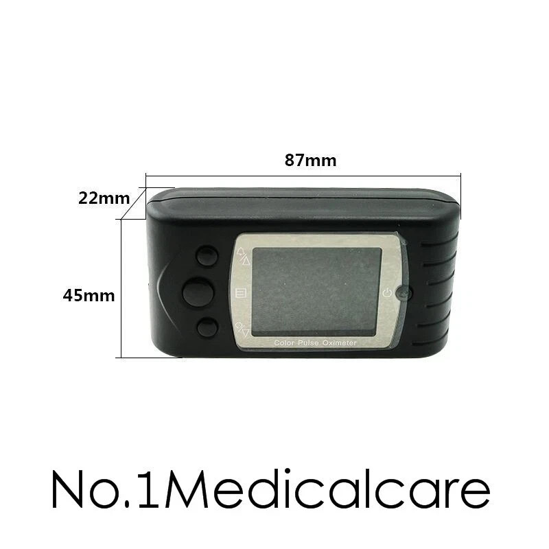FDA CMS60C 24h Finger Pulse Oximeter SpO2 Blood Oxygen Sensor Heart Rate monitor