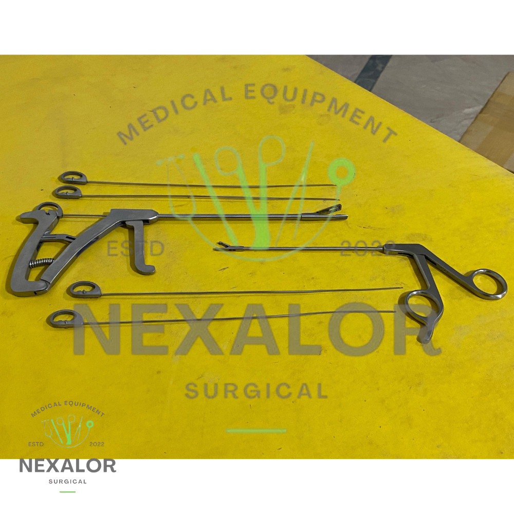 Shoulder Scorpion Suture Passer With Suture Grasper & 4 Free Needles