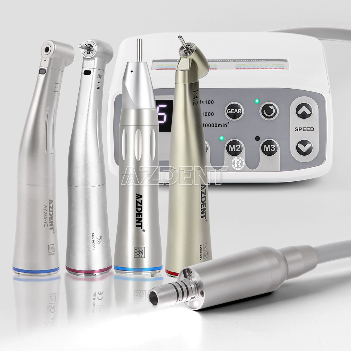 NSK Style Dental Brushless LED Electric Micro Motor 1:1 /1:5 /1:4.2 Handpiece
