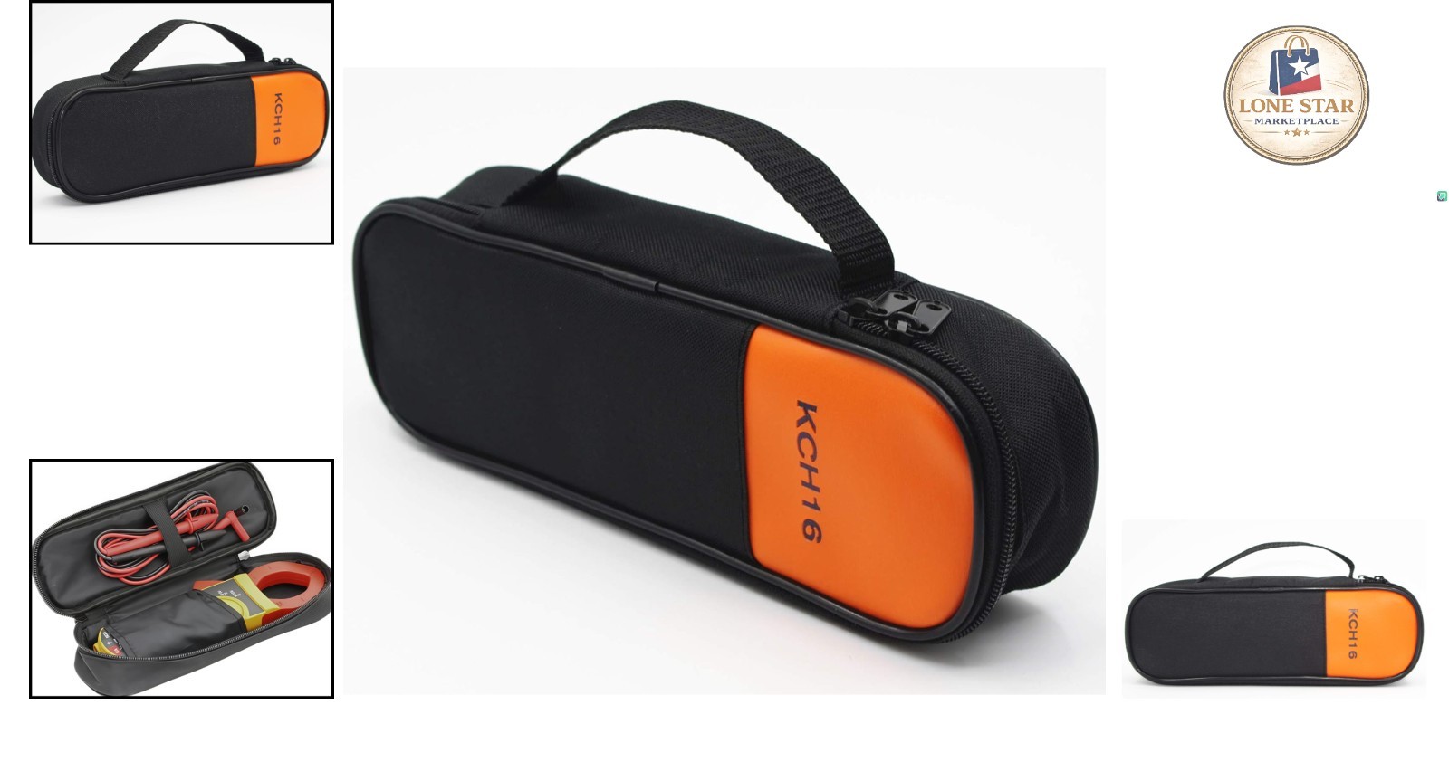 Durable Soft Case with Double Zipper for Fluke Clamp Meters – Lightweight Design