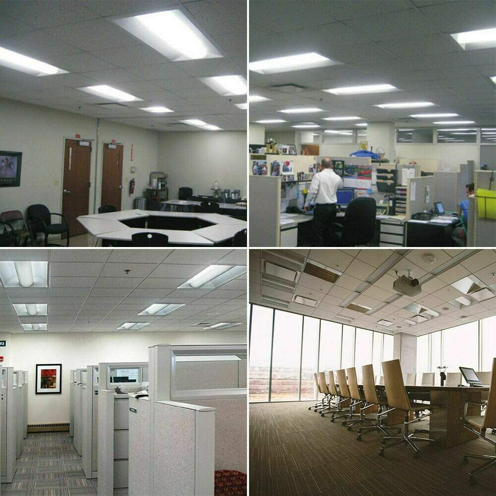 2Pack 2x2FT Multiple CCT Tunable LED Troffer Panel Ceiling Lights 20W/24W/36W