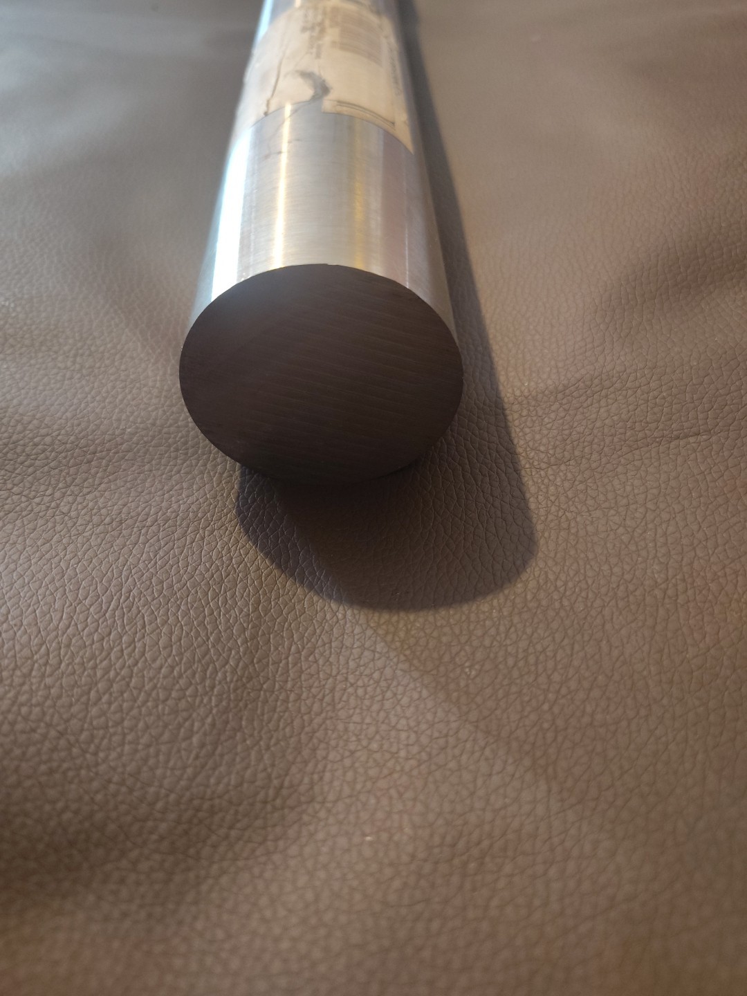 Grade 23 Titanium Round Rod, Unpolished (Mill)Finish, ASTM F136,2″ Dia x 24″ L