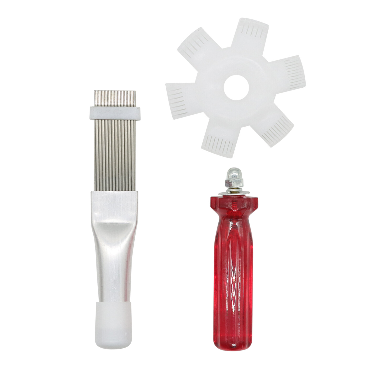 Air Conditioner Fin Comb Condenser&Radiator Fin Straightener Cleaner Repair Tool