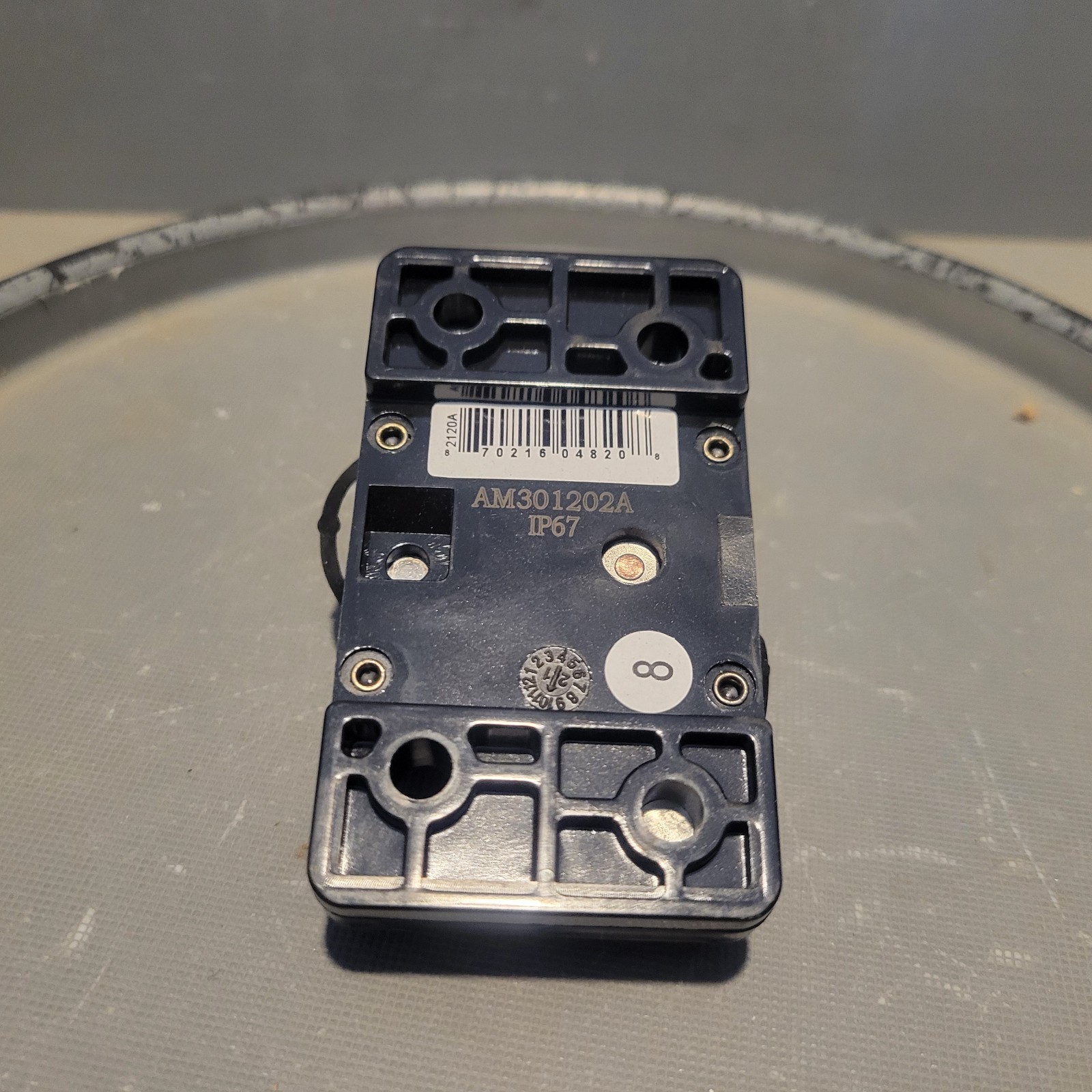 BEP Manual Reset Surface Mount, 120A, 384120F-1