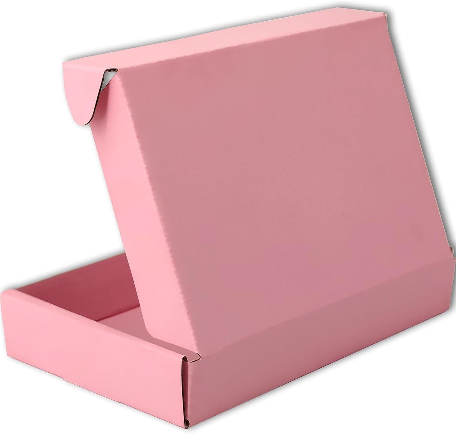 Pink Corrugated Shipping Boxes 7x5x1 – Pack of 100