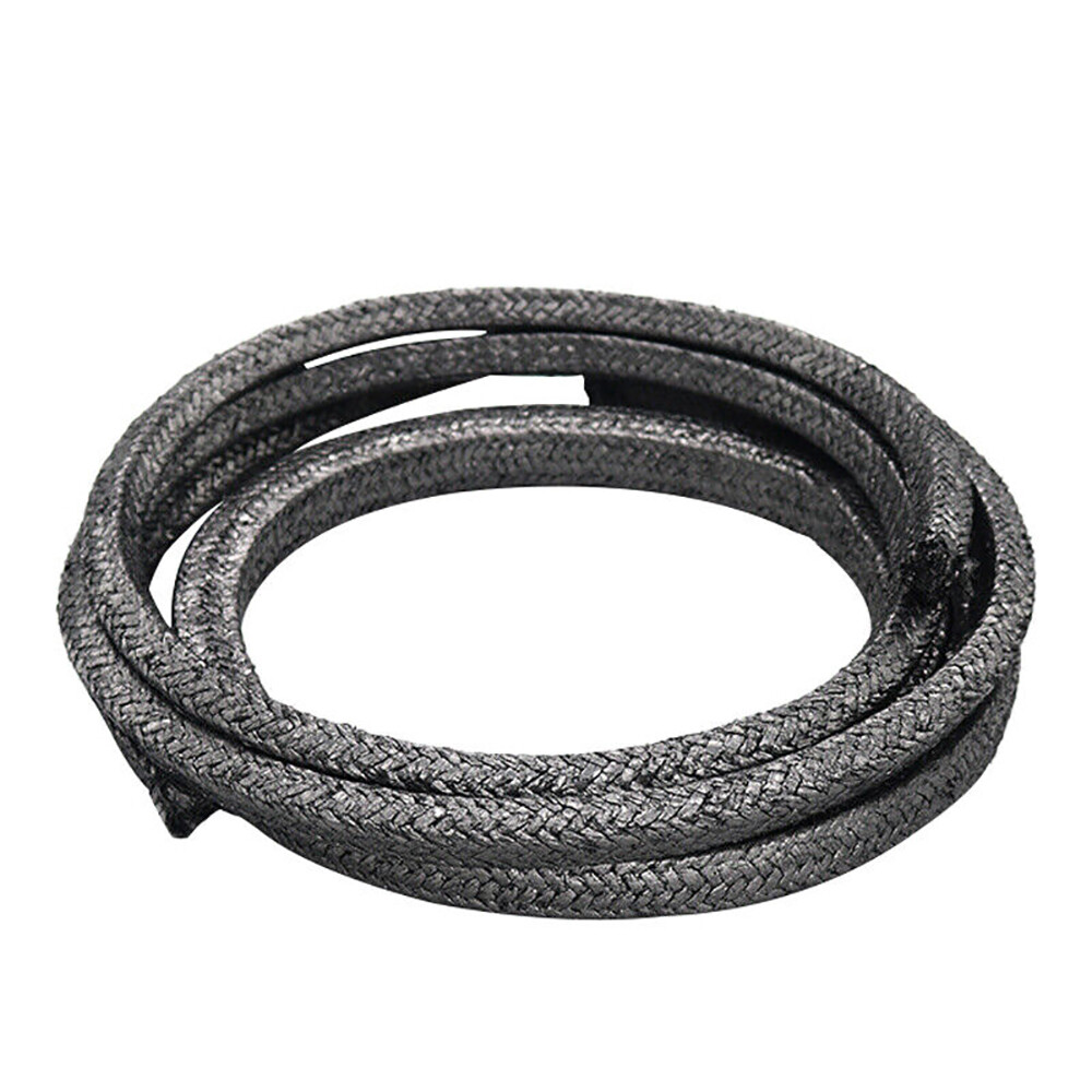 3x3mm – 30x30mm Square Gland Packing Graphite Seal Cord Rope for Pump Shaft Stem
