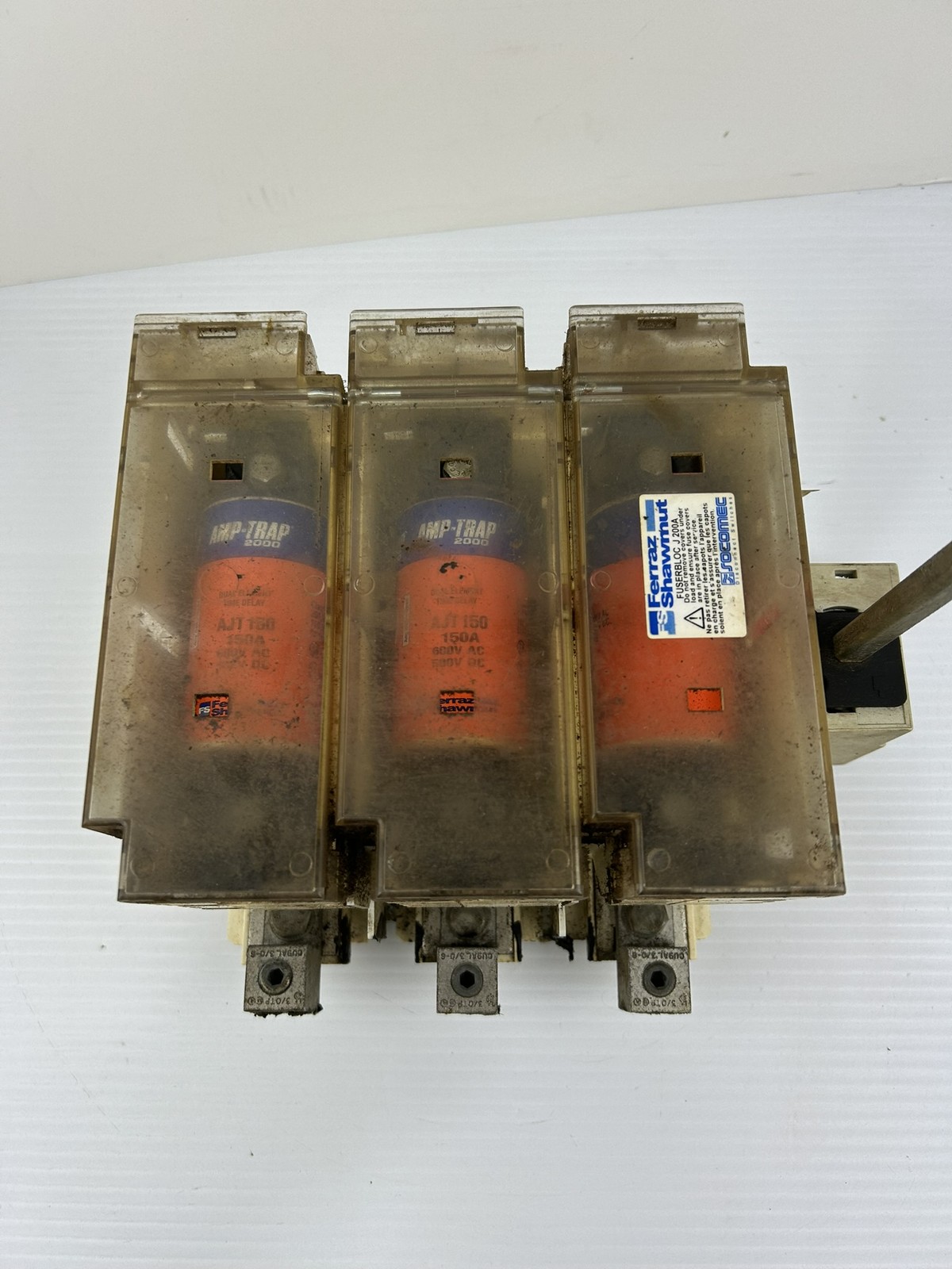 Ferraz Shawmut FBJ200 Fusible Disconnect Switch J 200A 50/60Hz