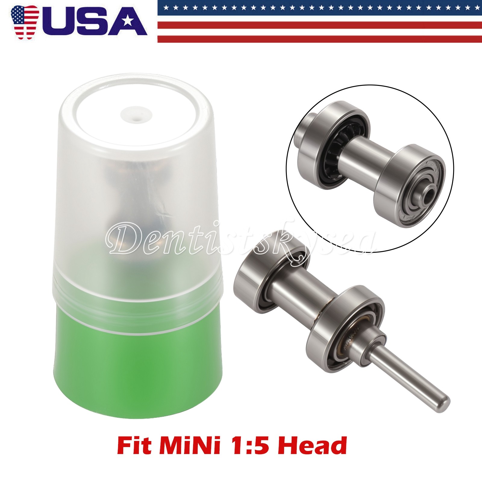 Dental Cartridge Rotor Autochuck For Mini Head 1:5 Low Speed Handpiece