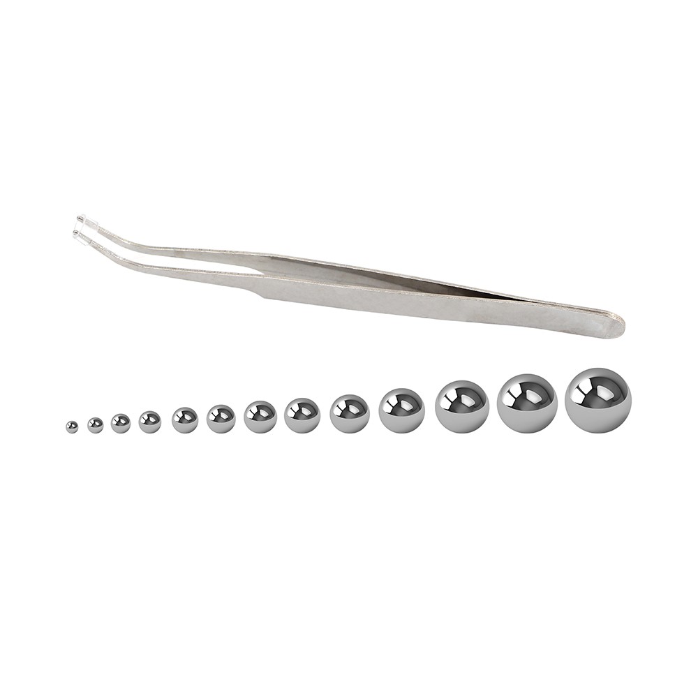 600 Pcs Metric Precision Steel Bearing Balls Assorted Stainless Steel loose Bicy