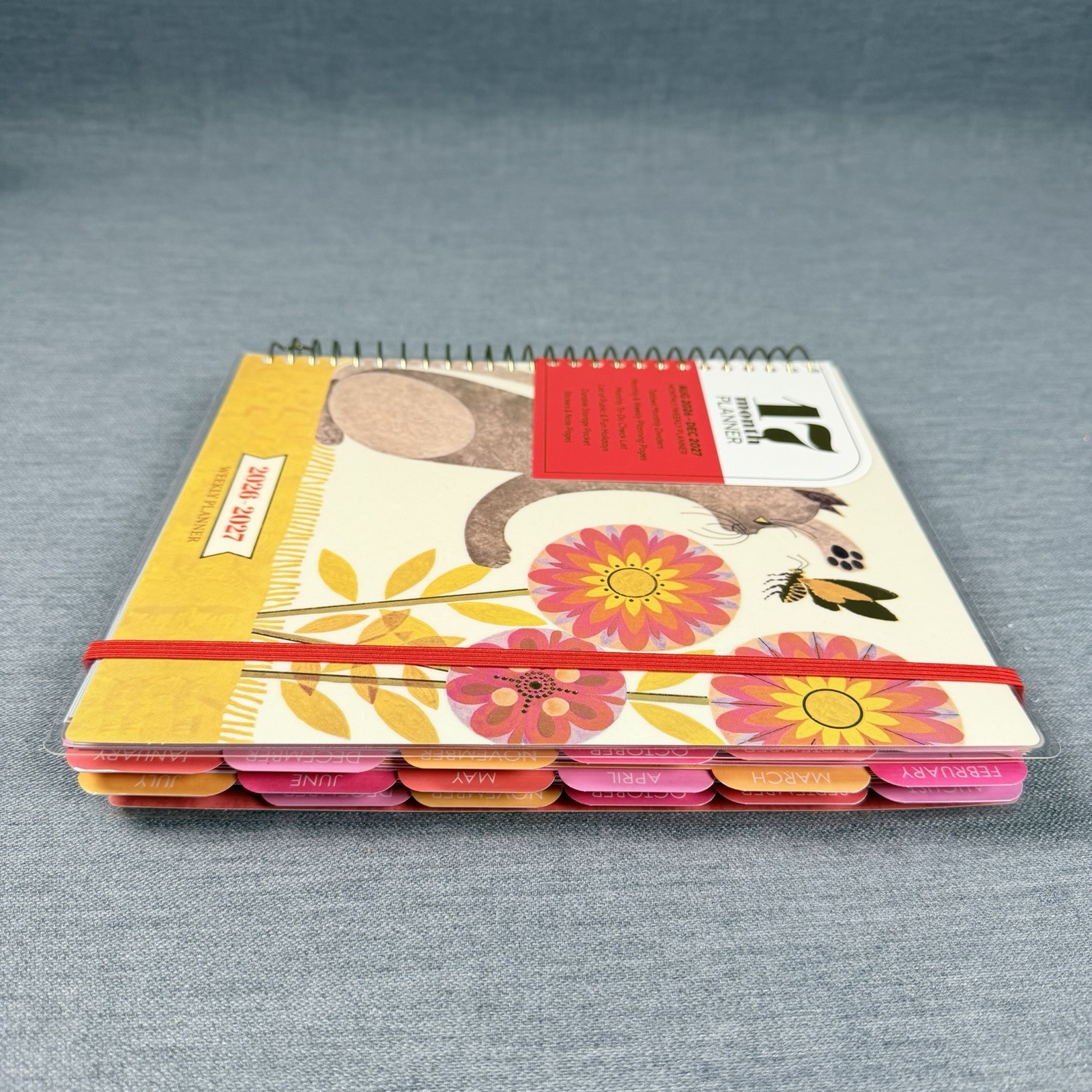 Creative Expert 17 Month Planner AUG 2026 – DEC 2027 Monthly/Weekly Planner