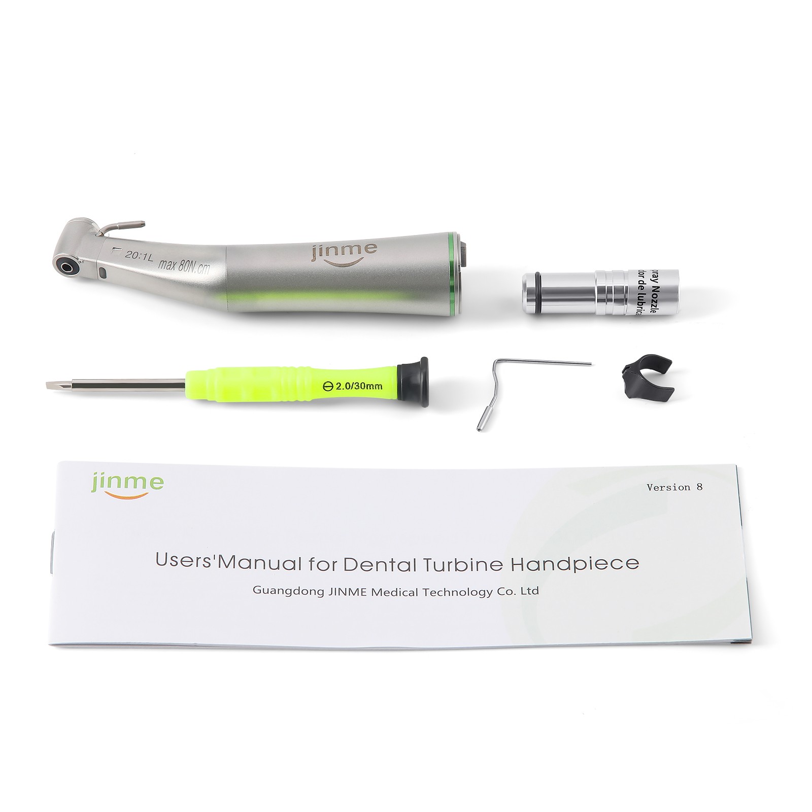 Jinme Dental 20:1 Implant contra angle handpiece Ceramic Bearing #112032