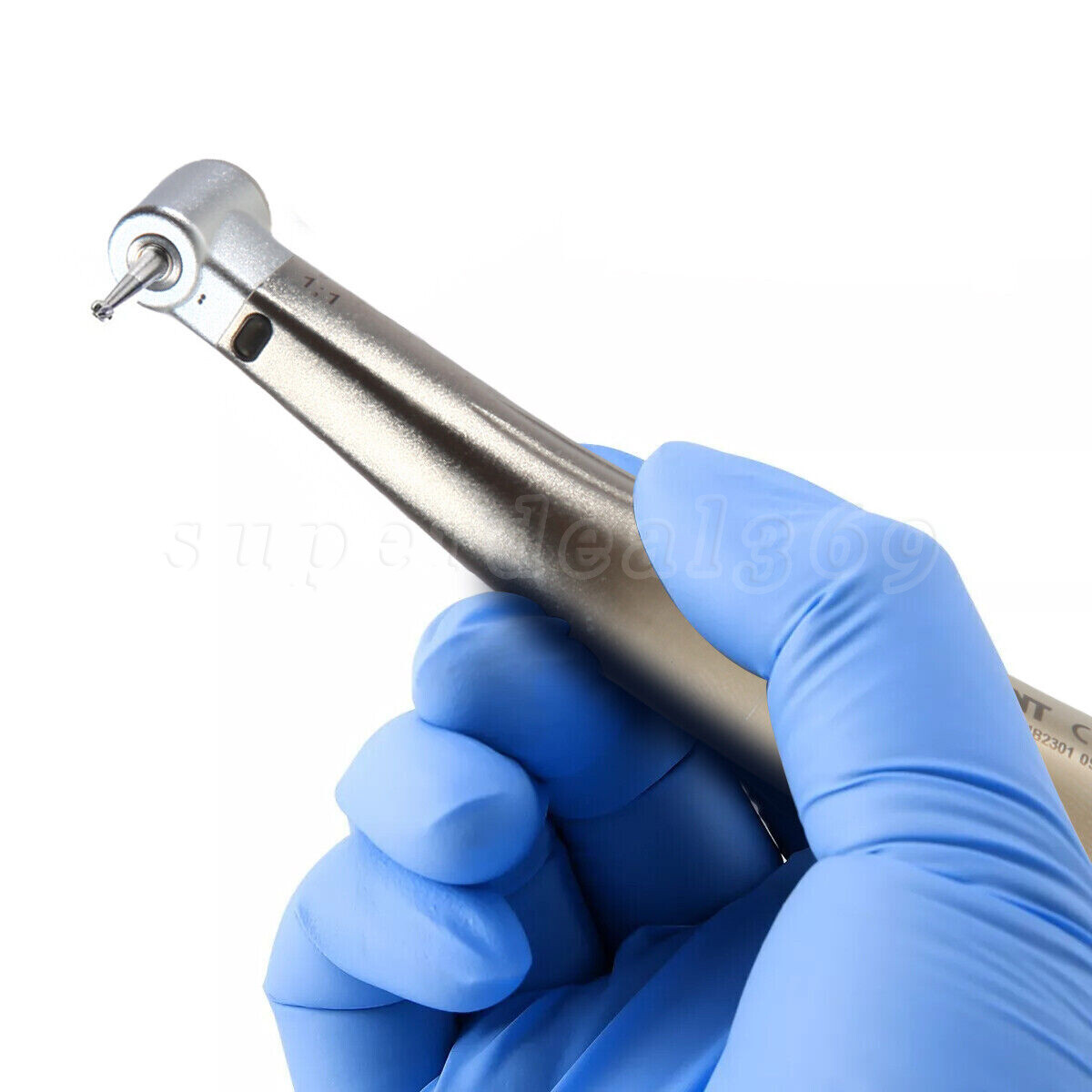 NSK Style Dental Fiber Optic 1:1 Contra Angle Low Speed Handpiece Inner Channel