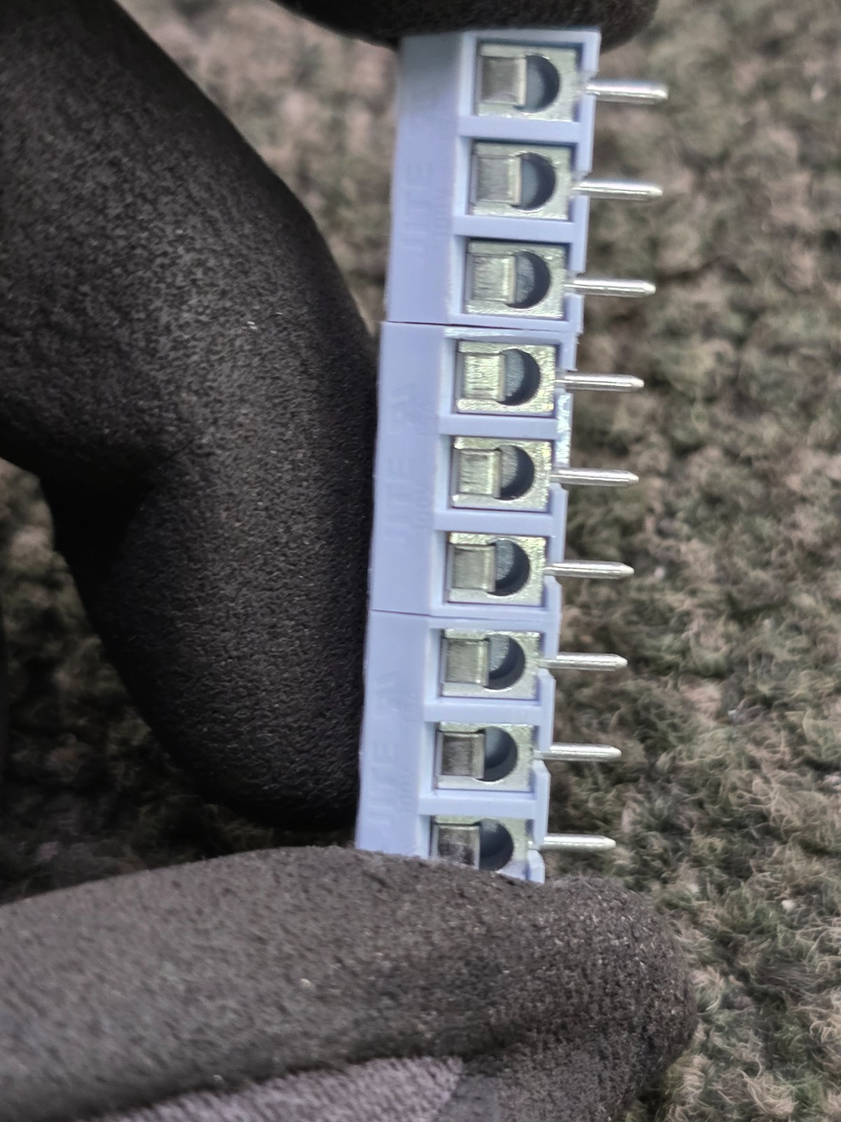 (QTY 72) Jite Industrial JTB450-00-2-18-0 PCB Barrier Terminal Block Connectors