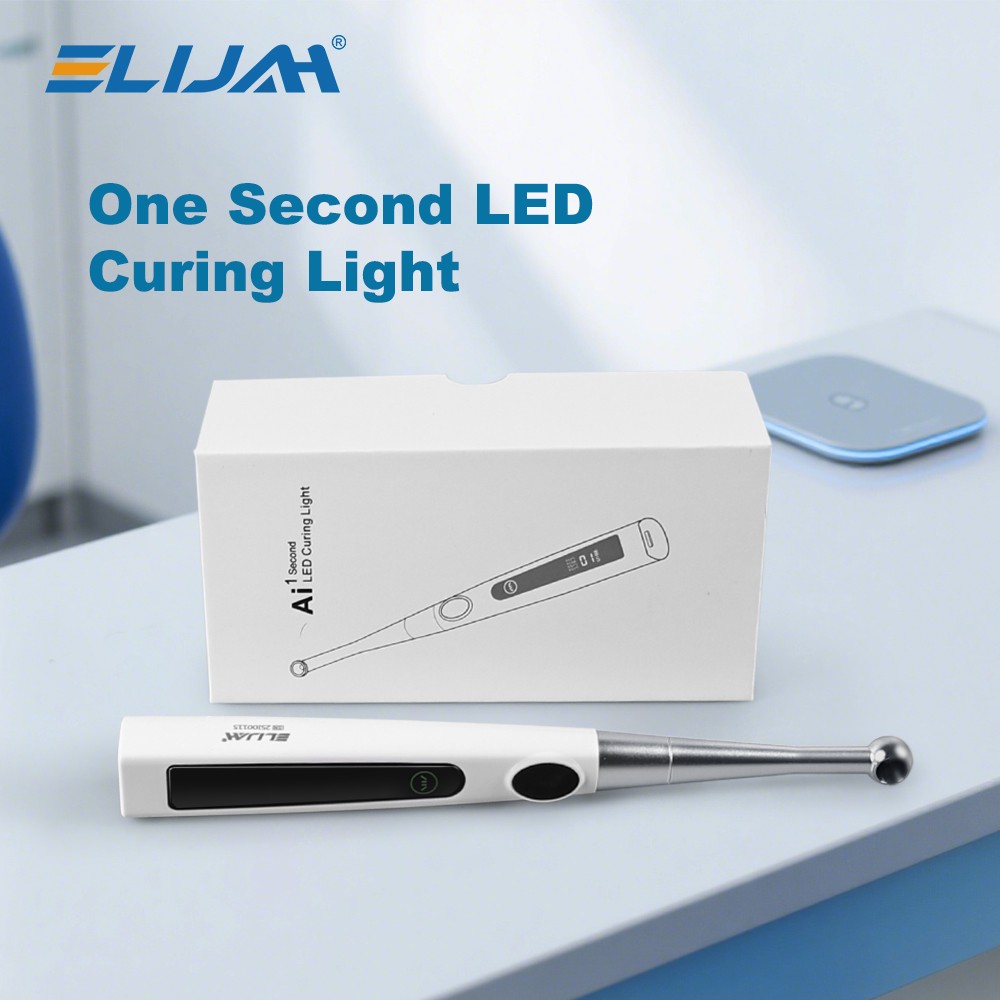 NEW Dental Cordless LED Light Cure Lamp Metal Head 1S LED Curing Light 4 Modes