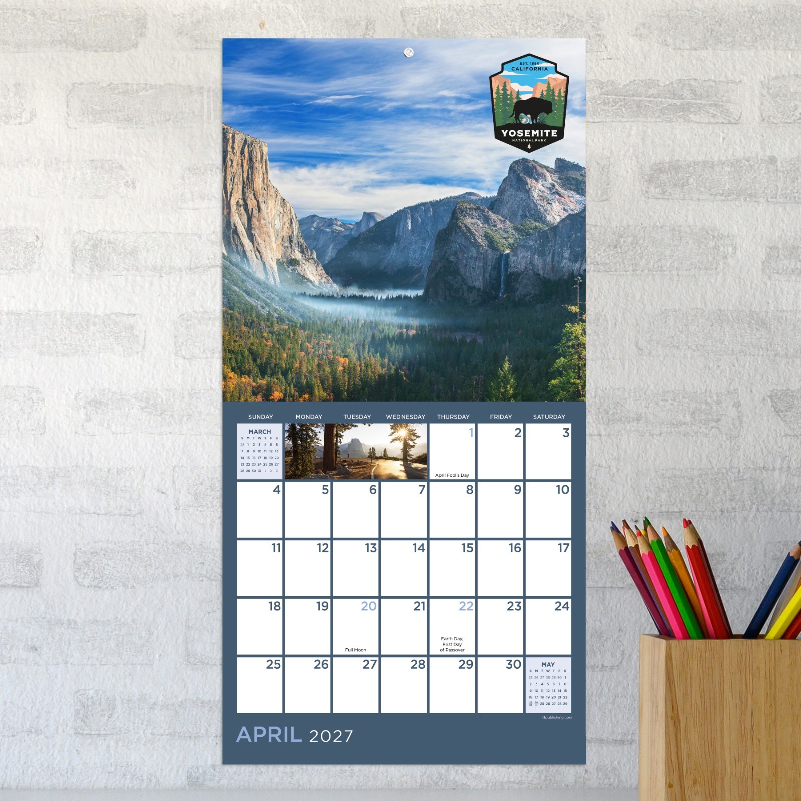 2027 National Parks Mini Calendar