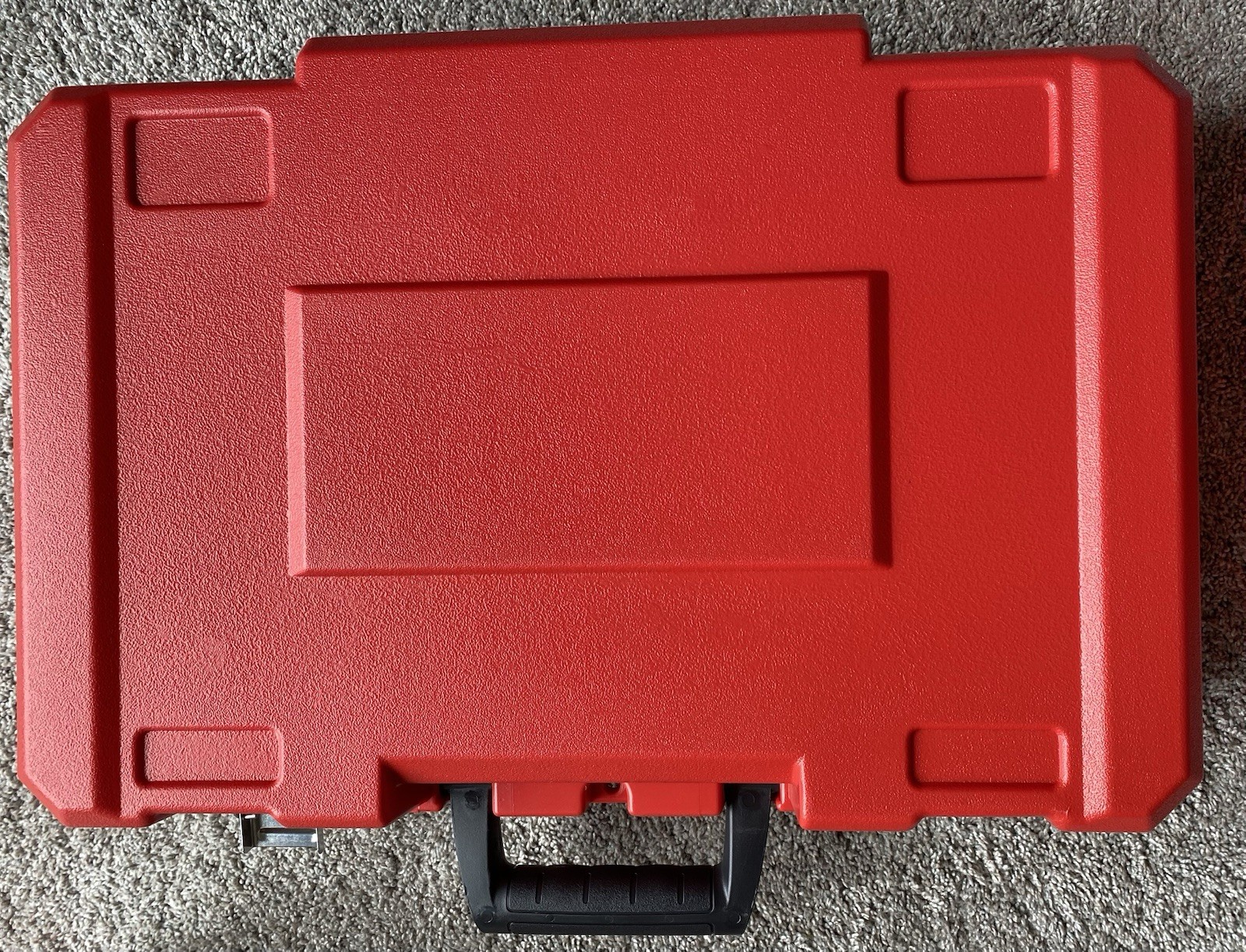 New Milwaukee M12 Force Logic Press Tool Case Only 2473-20 Unused Hard Carry Box