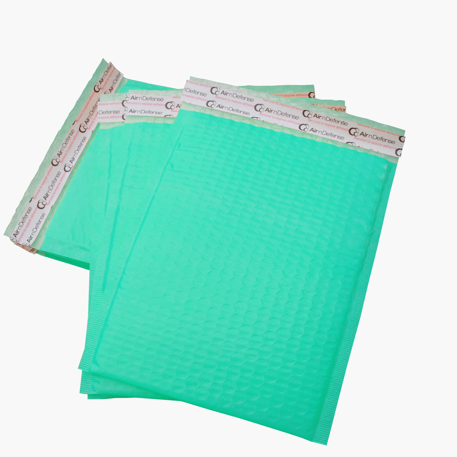 AirnDefense #5 10.5×16″ Colored Poly Bubble Mailers Shipping Padded Envelopes
