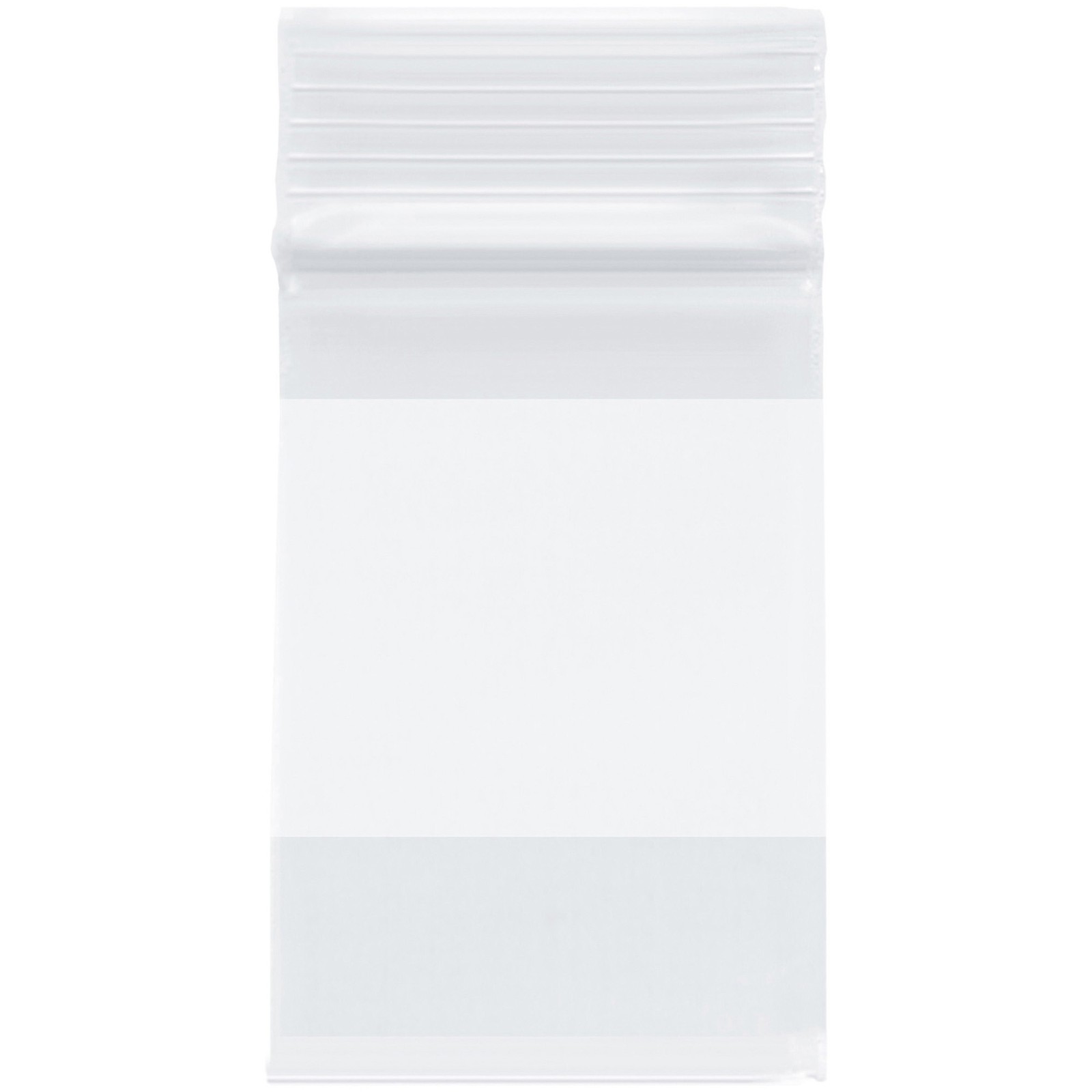 Plymor 2″ x 3″, 4 Mil with White-Block Heavy Duty Zipper Reclosable Plastic Bags