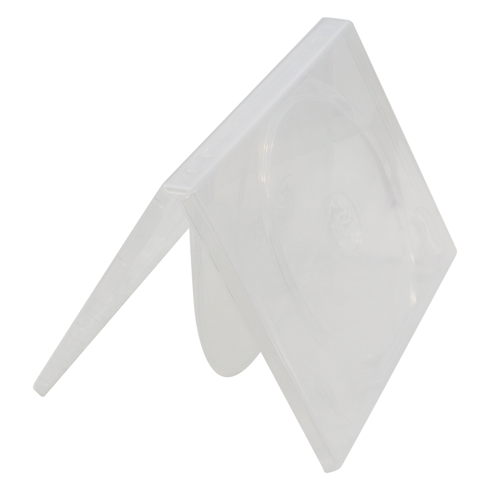 Clear STANDARD 4 Discs DVD Cases Box 14MM 4 DVD Holder Flip Sleeves Carry Case