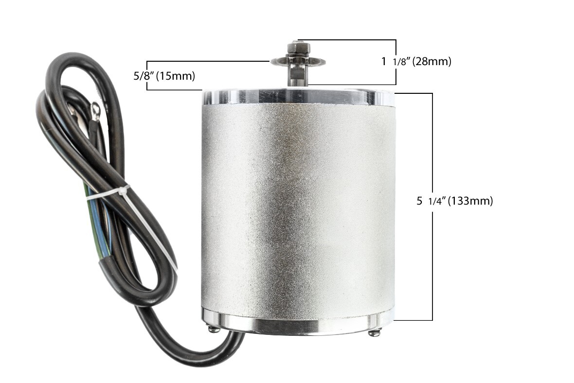 Electric motor w Base BOMA 3000W 72V BLDC BM1024 w 70A controller GoKart Scooter