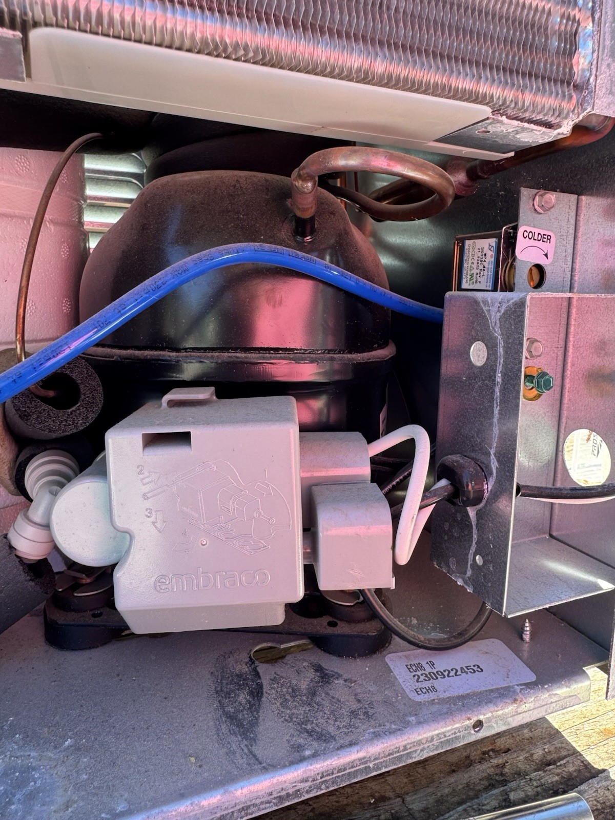 Elkay ECH8 8 GPH Galvanized Steel Remote Water Chiller