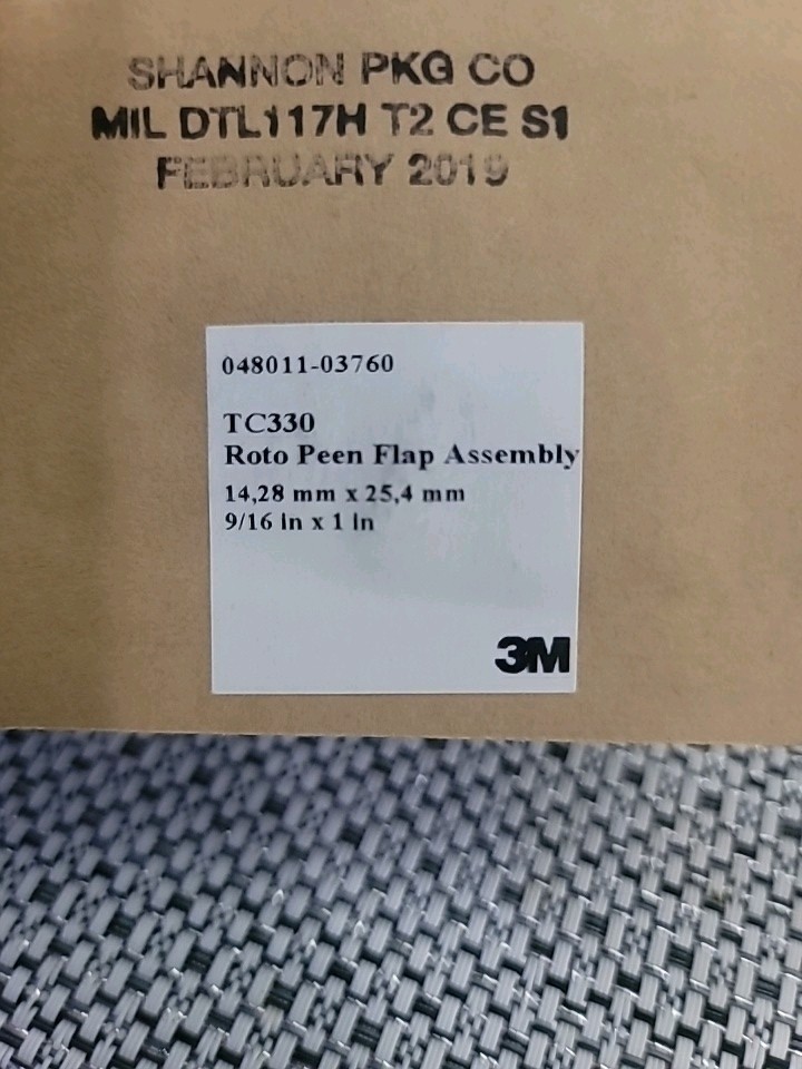 3M TC330 Roto Peen Flap Assembly 048011-03760 (10pack),free Shipping.
