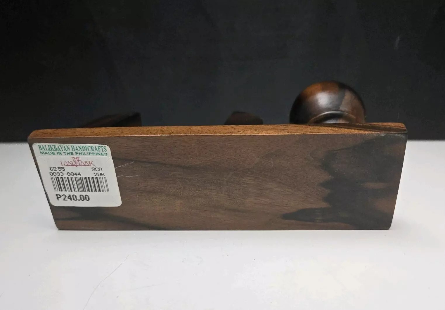 Rosewood Business Card and Pen Holder Desktop Set Kamagong Handmade Philippines