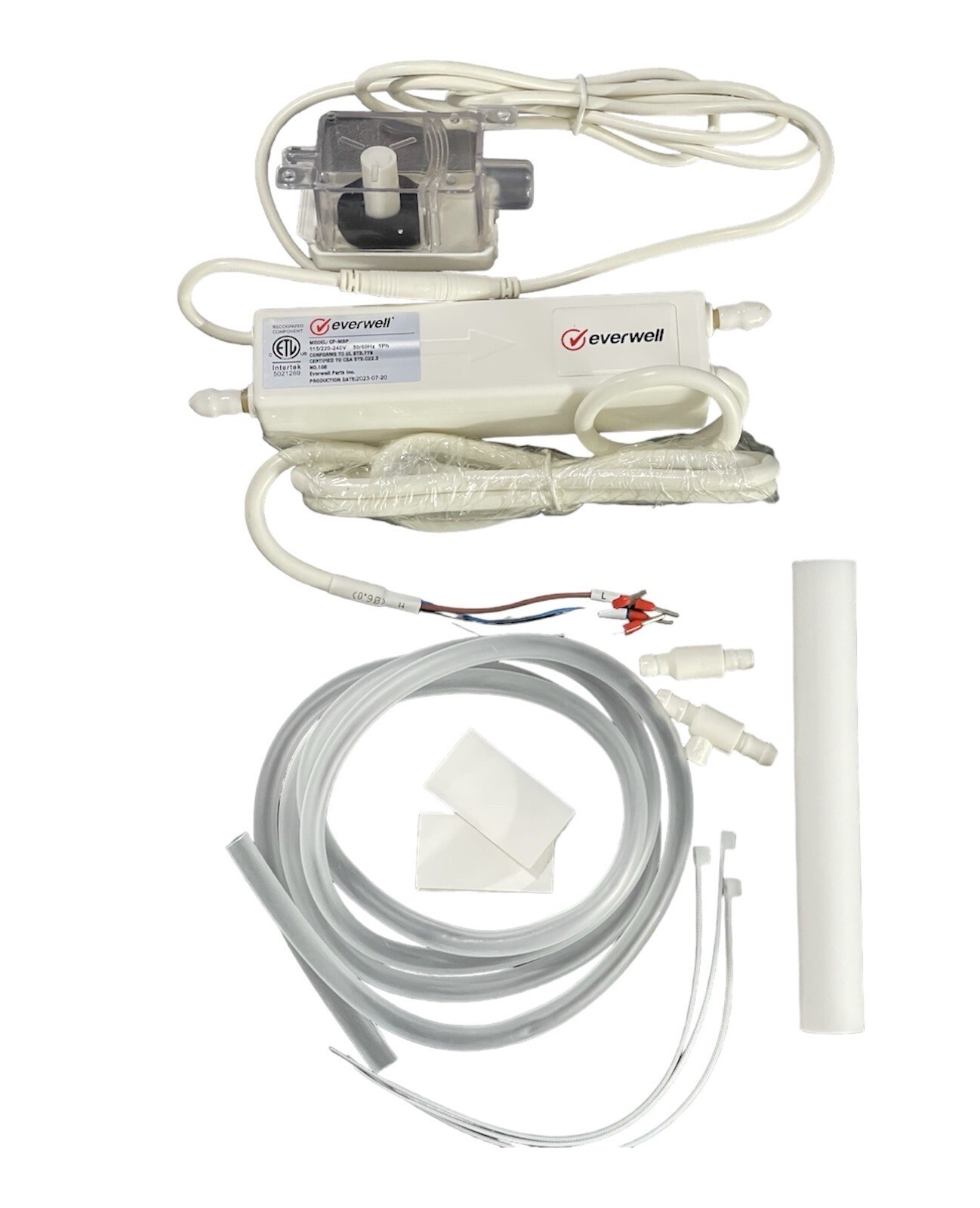 Mute Box Condensate Pump for Mini Split Ductless Air Conditioners, Multi Voltage