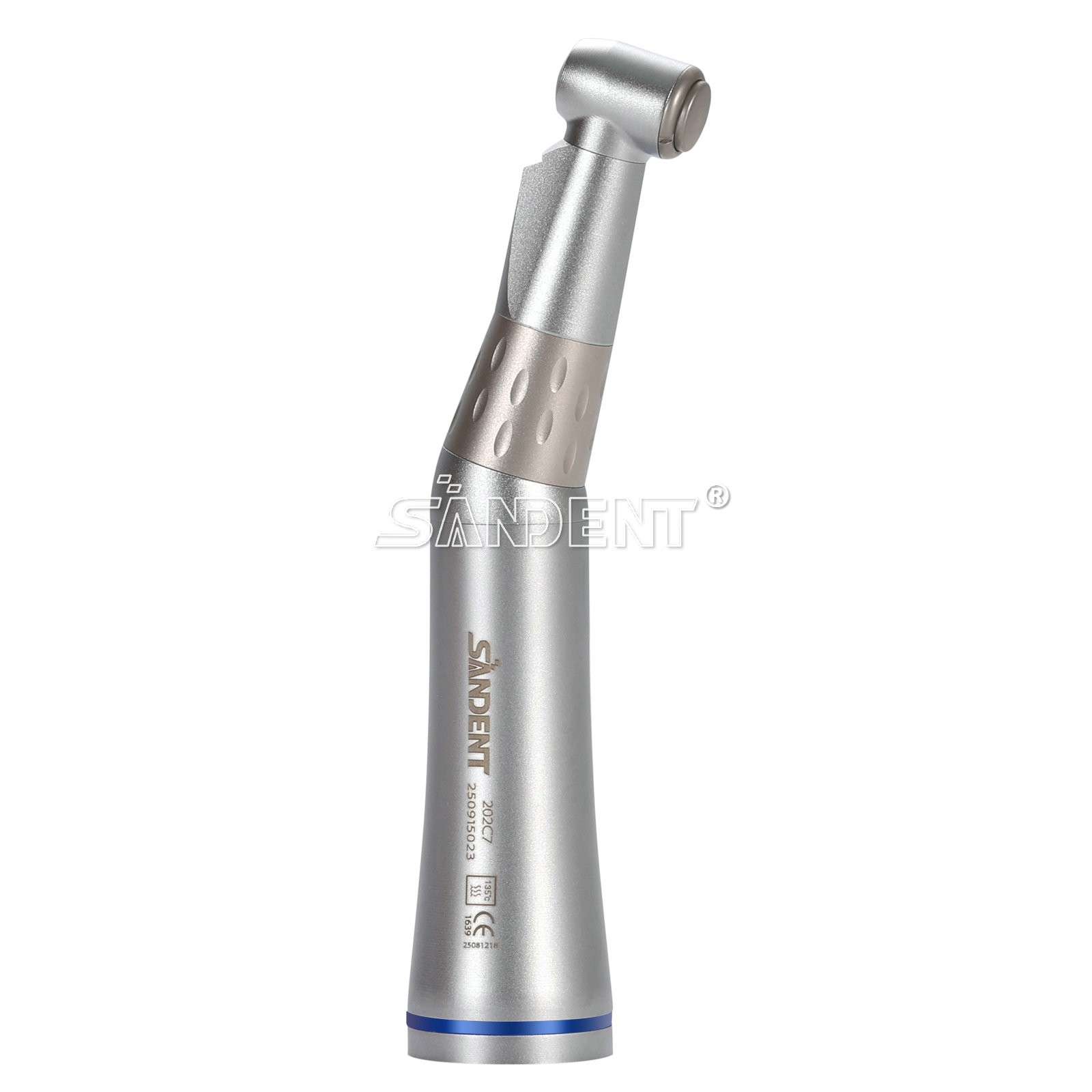 SANDENT Dental 1:1 LED Contra Angle Handpiece E-generator Push button Inner dt