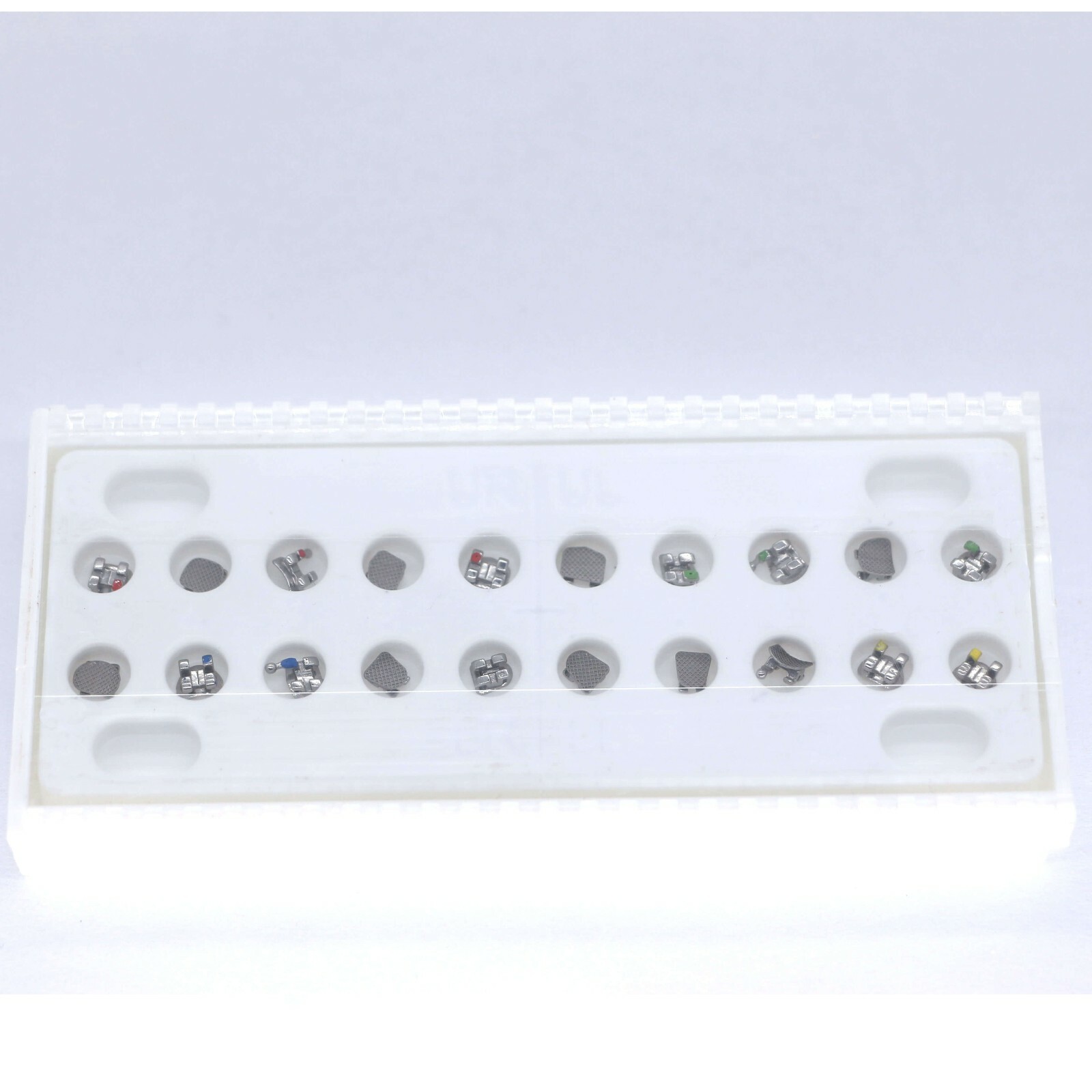 Bomaoer dental orthodontic bracket brace standard red 0.022″ 3 hook sandblasted