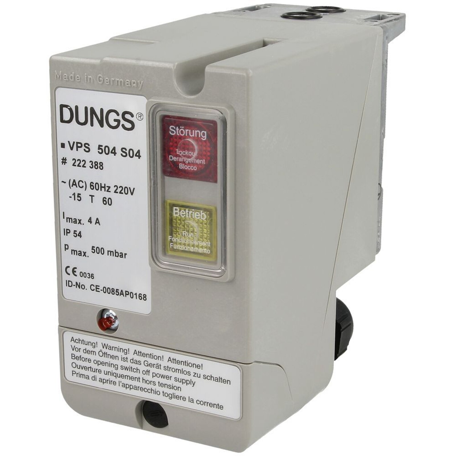 NEW DUNGS VPS 504 S04 Gas Leak Detector