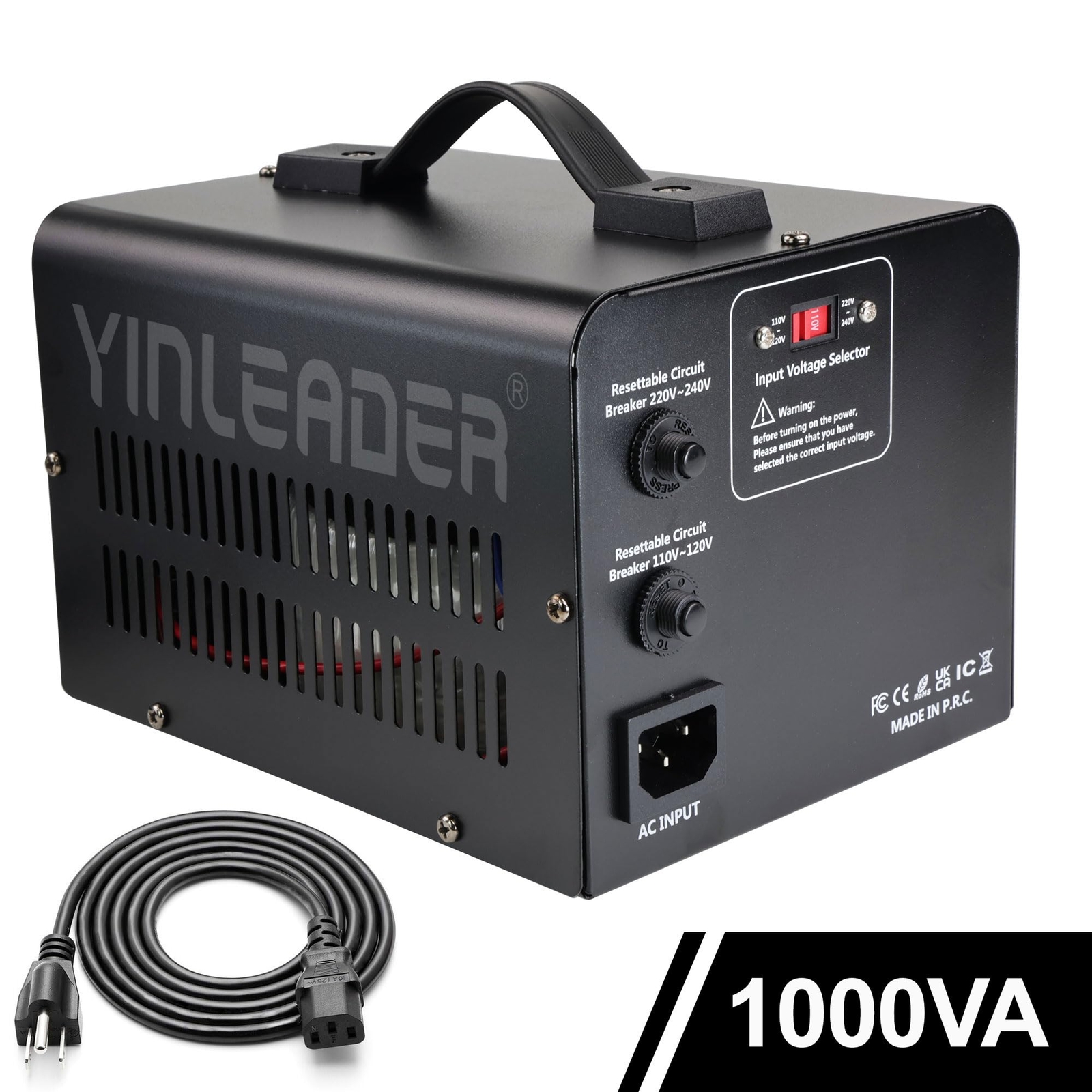 1000w Voltage Converter Transformer110v To 220v Or 220v To 110v 1000 Watt Step
