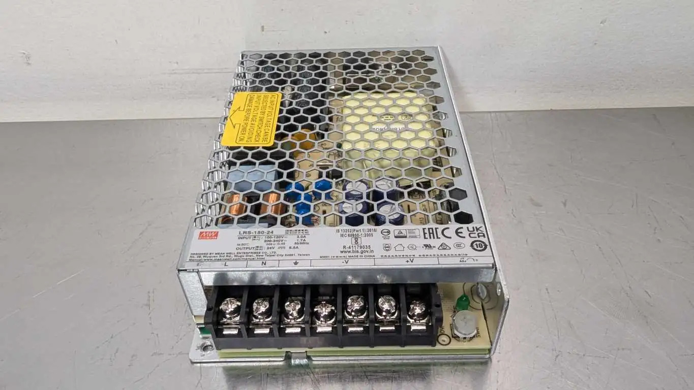 Mean Well LRS-150-24 Power Supply 100-120VAC 200-240VAC 3/1A to 24VDC 6.5A