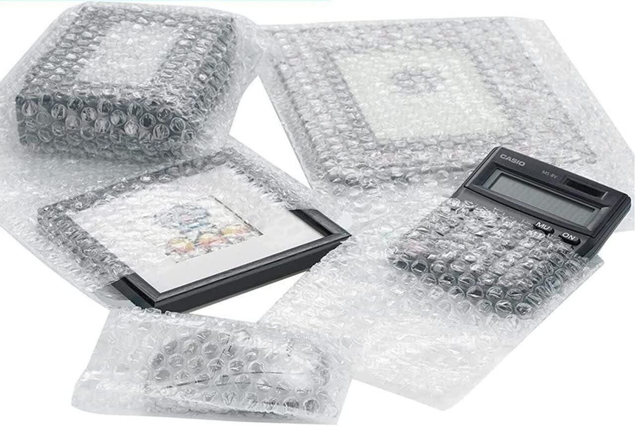 500 – 4×5.5 Bubble Out Pouches Bags Wrap Cushioning Self Seal Clear 4″ x 5.5″