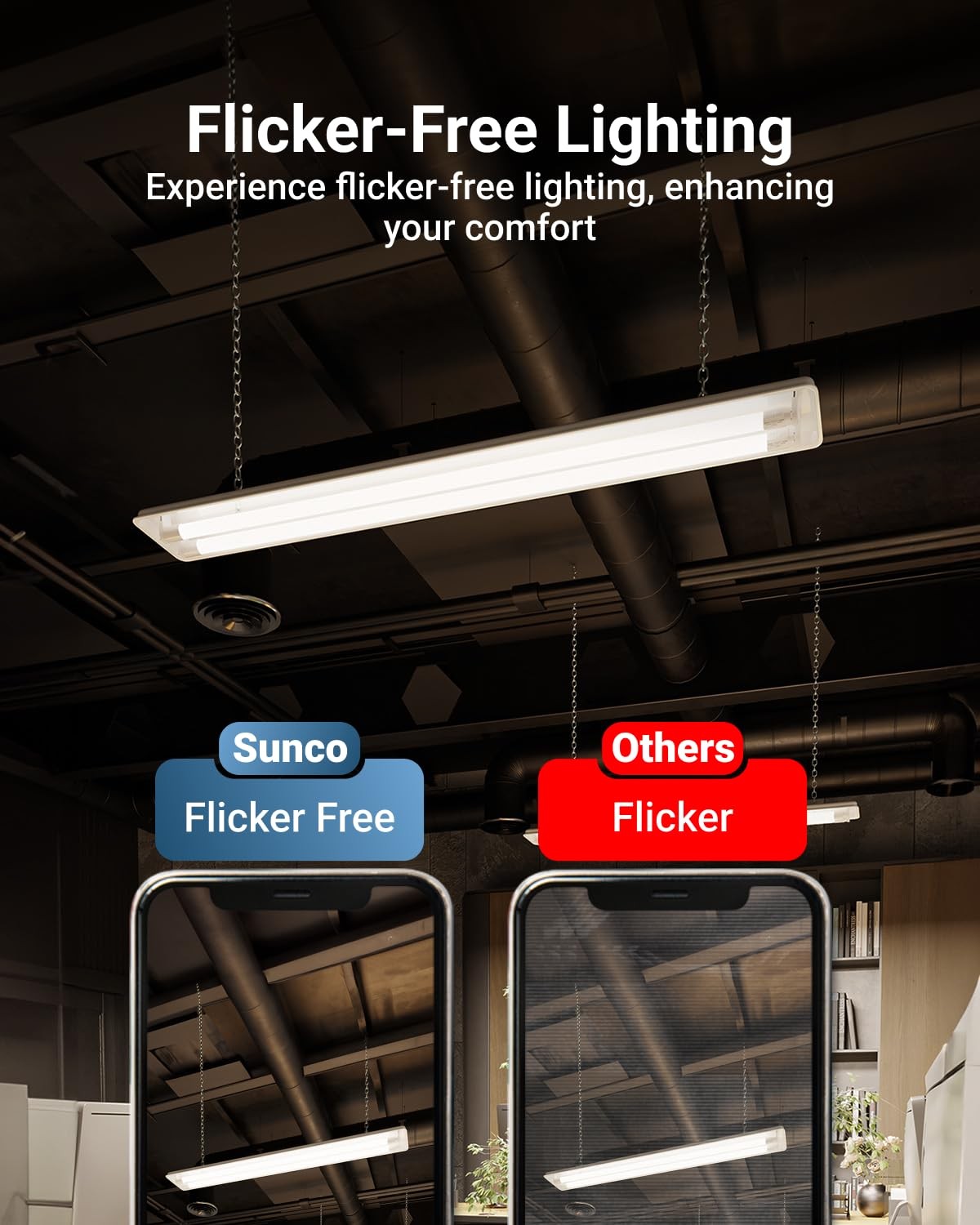 Sunco 10 Pack T8 10 Pack, ‎5 Cct in One (3000k, 3500k, 4000k, 5000k, 6000k)