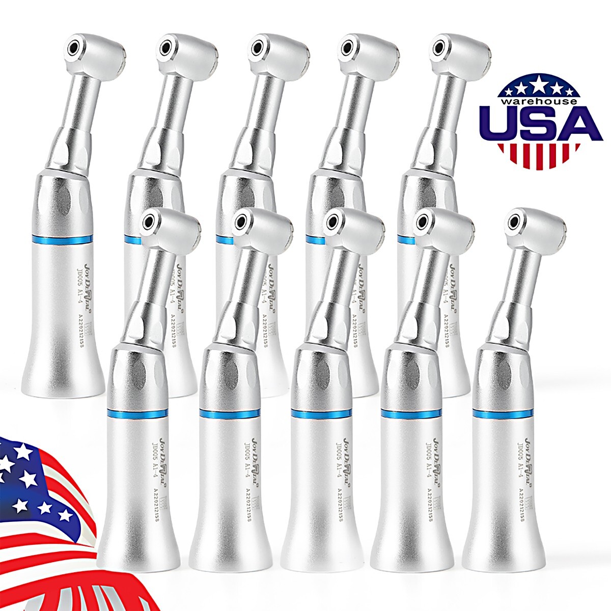 AZDENT /Joydental Dental Low Slow Speed Handpiece Contra Angle Push Button