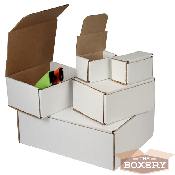 3 x 3 x 1″ Corrugated Shipping Mailers from The Boxery 50/pk