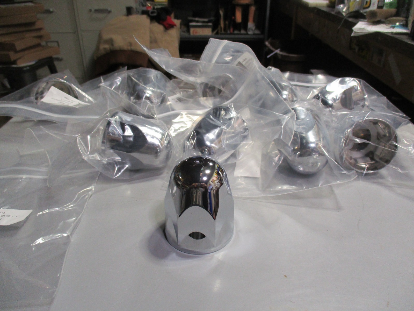 10 Per Lot, Genuine Alcoa Hex Lug Nut Cover ALU 001821, 1-1/2″ Hug a Lug