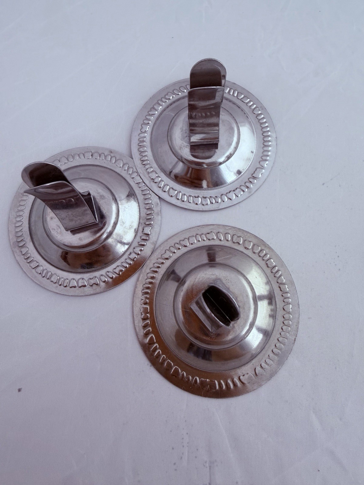 15 Vintage Diner Grand Ware Stainless Steel Menu Holders Taiwan MH-250 Preowned