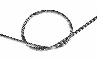 1″ Galvanized Wire Rope Steel Cable IWRC 6×25 (700 Feet)