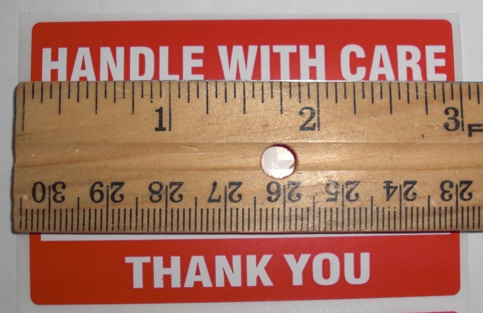 FRAGILE Handle With Care Stickers 2″ x 3″ Pack of 30 (THIRTY) Self Stick Labels
