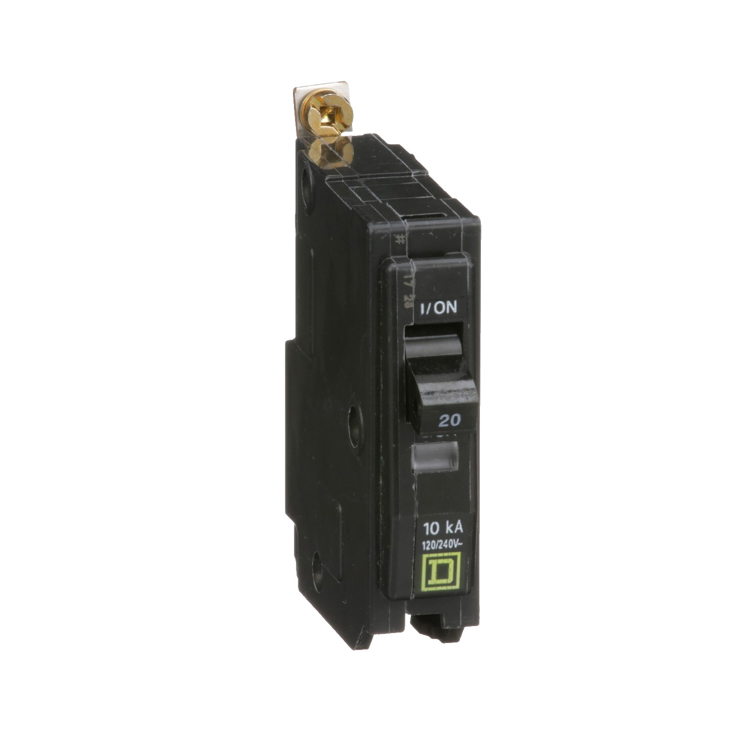 BOX OF 100 Pcs Square D QOB120 Circuit Breaker 20A 1P