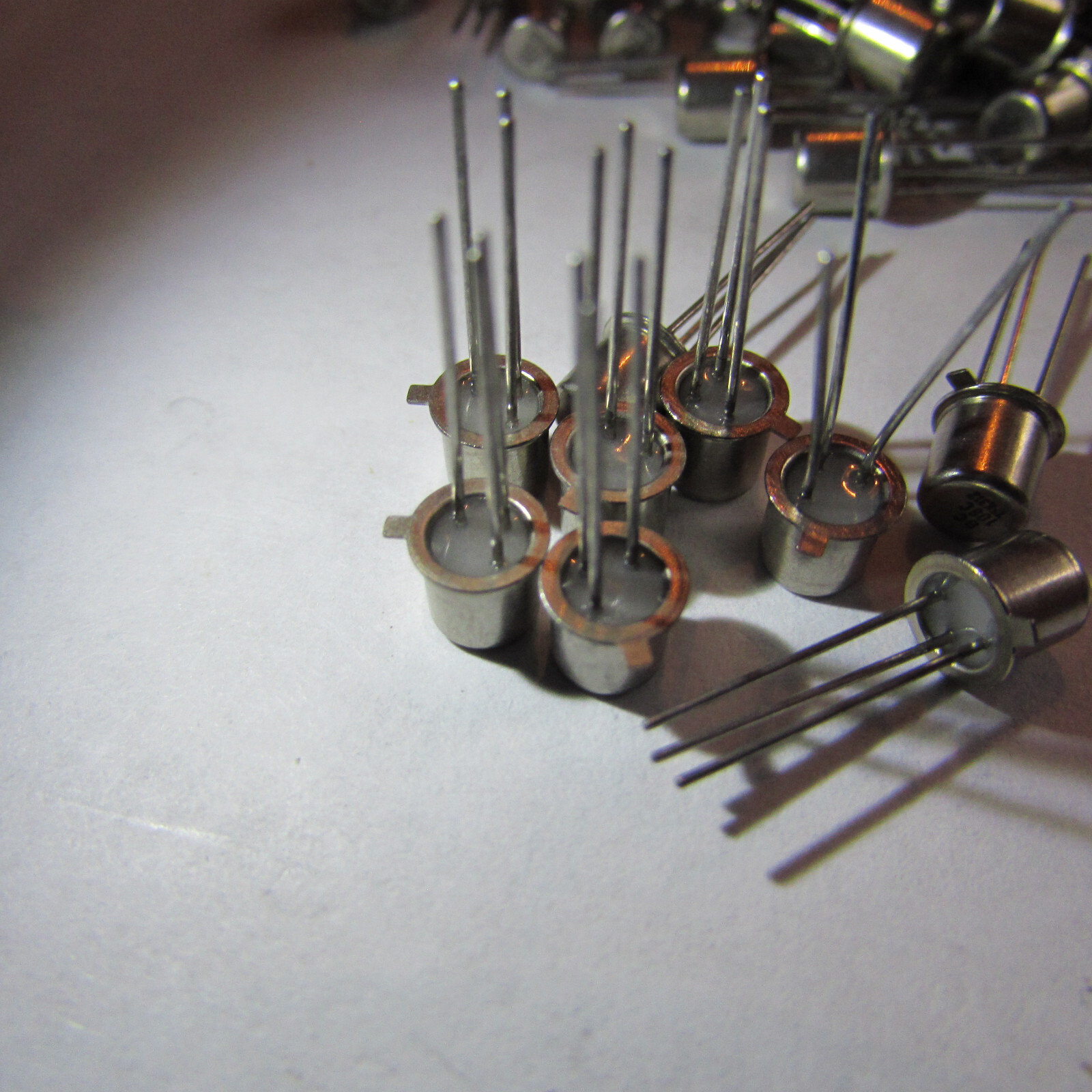 BC108C TELEFUNKEN TRANSISTOR TO-18 OBSOLETE RARE HARD TO FIND 2pcs FUZZ FACE USA