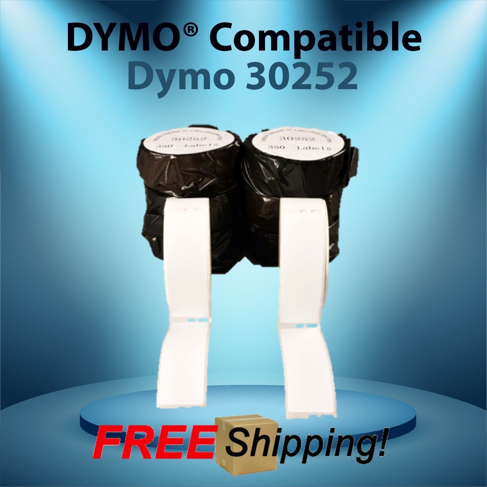 Dymo® Compatible 350 Labels 30252: Thermal, Adhesive, Internet Postage, Address