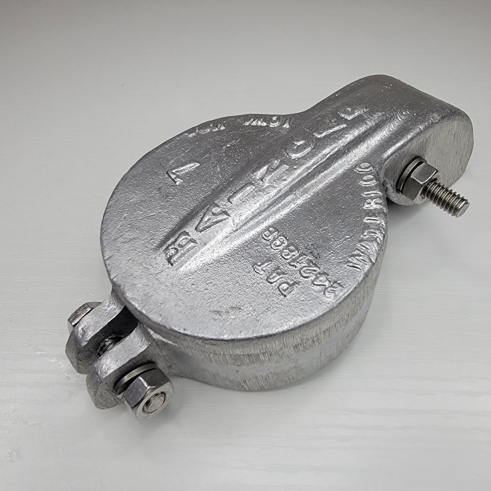Original Waterloo Raincap # 7 Tractor 2.5″ Exhaust Pipe Raincap Flap w Clamp USA