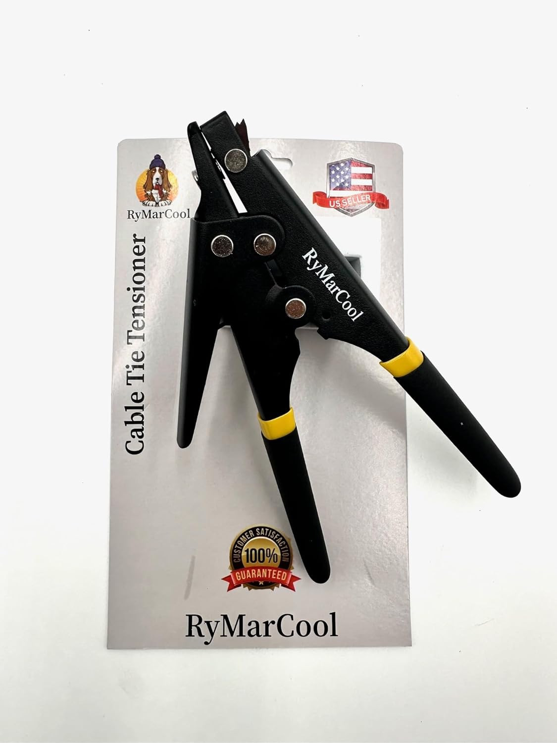 Cable Tie Tensioning Tool Durable Steel, Comfortable Handles, For HVAC and Trade