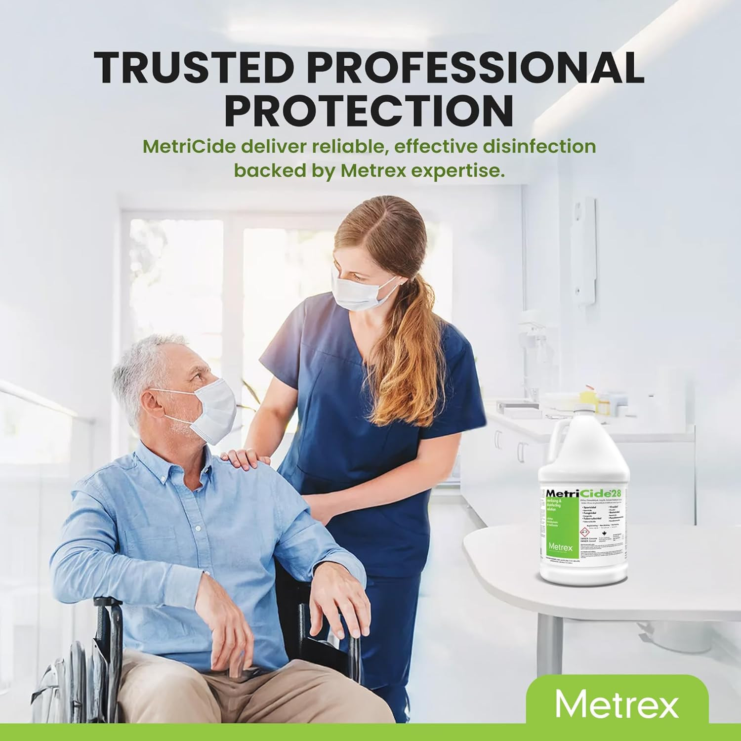 Metricide 28 High-Level Sterilizing & Disinfecting Solution – 2.5% Glutaraldehyd