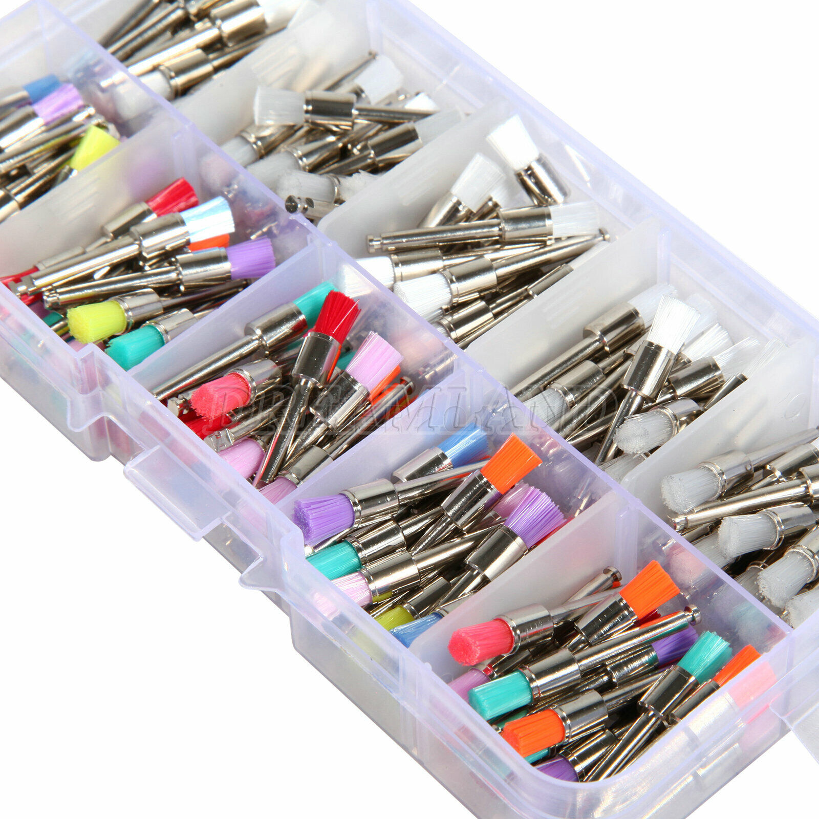 200Pcs Dental Prophy Brush Brushes Polishing Polisher f/Low Speed Handpiece A!