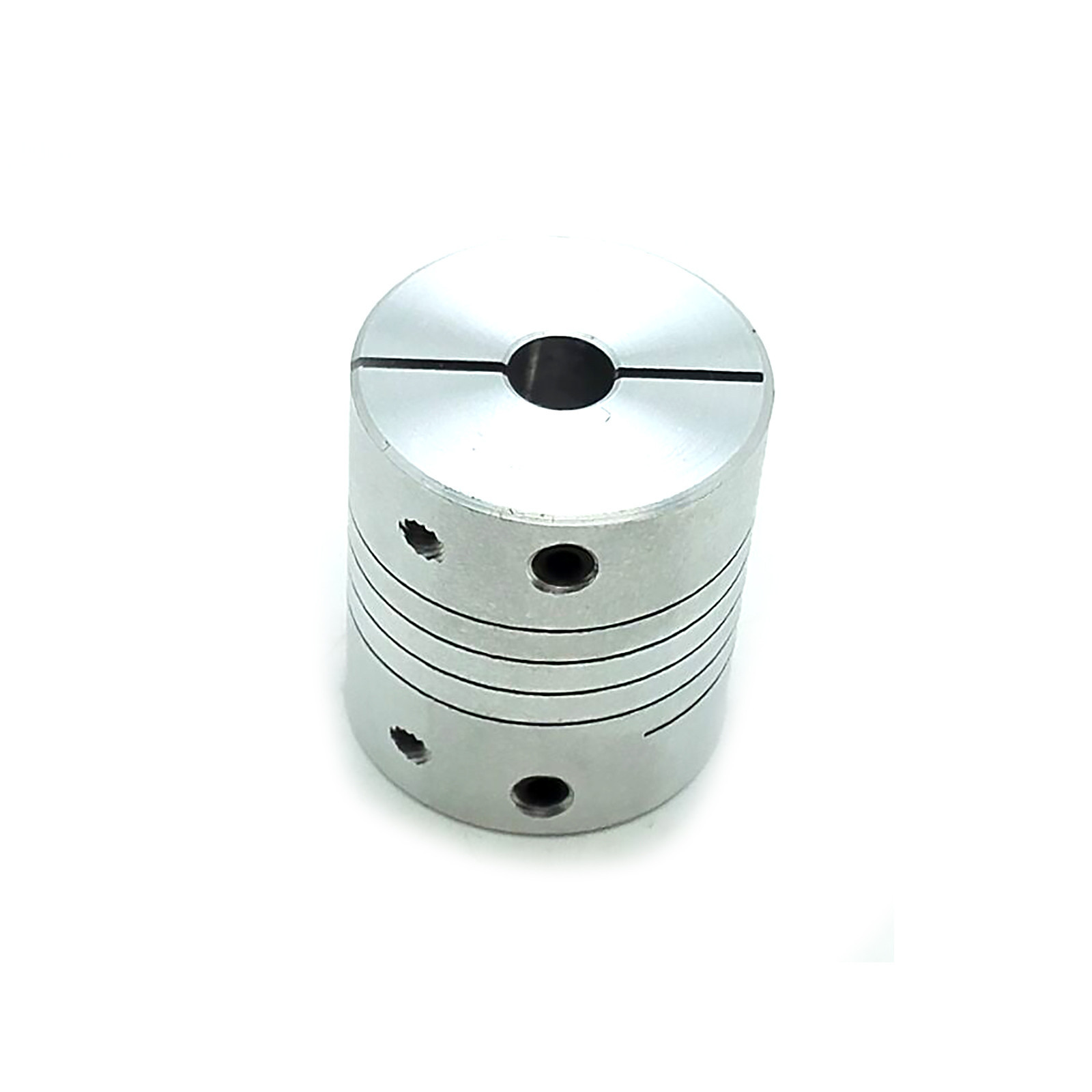 US Stock 6.35×12.7mm 1/4″x1/2″ Flexible Shaft Coupling Rigid Coupler D25mm L30mm